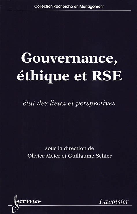 Gouvernance & éthique .